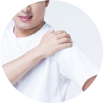 목/어깨의 경직 및 통증